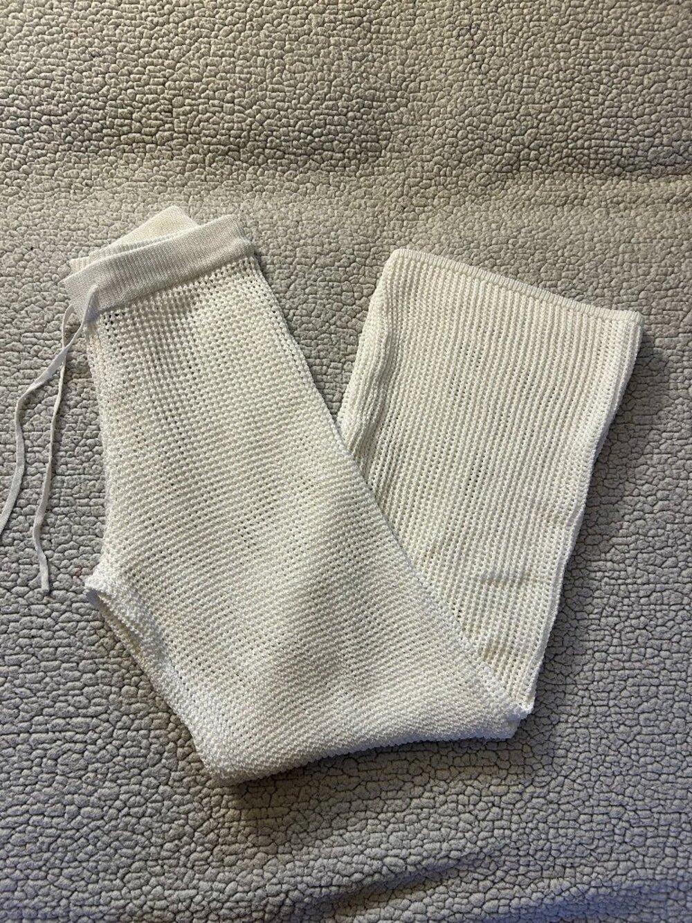 Olivaceous -- white beach, cover up, pants